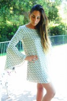 Vestido Manga Ancha